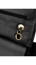 Chanel Classic Double Flap Bag Caviar I Medium - Black