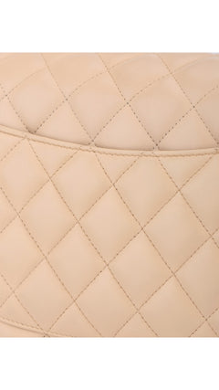 Chanel Classic Double Flap Bag Jumbo - Beige