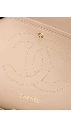 Chanel Classic Double Flap Bag Jumbo - Beige
