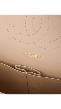 Chanel Classic Double Flap Bag Jumbo - Beige