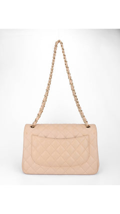 Chanel Classic Double Flap Bag Jumbo - Beige