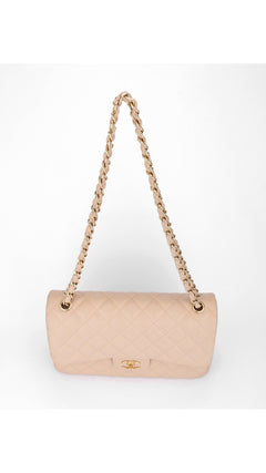 Chanel Classic Double Flap Bag Jumbo - Beige