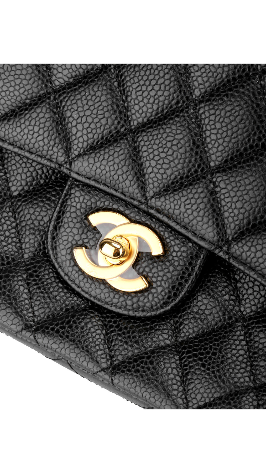 Chanel Classic Double Flap Bag Medium - Black