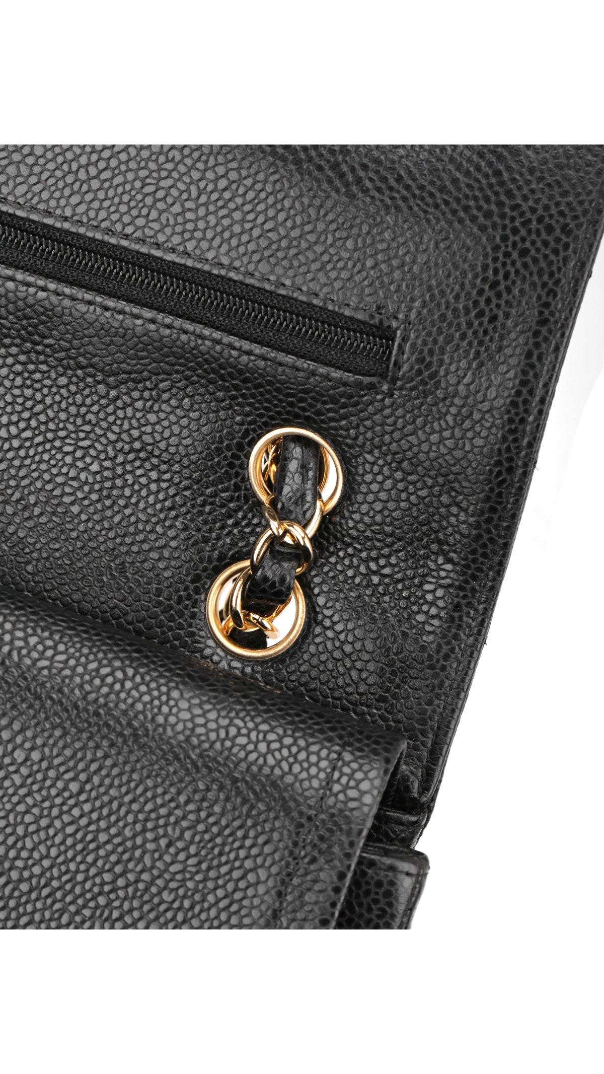 Chanel Classic Double Flap Bag Medium - Black