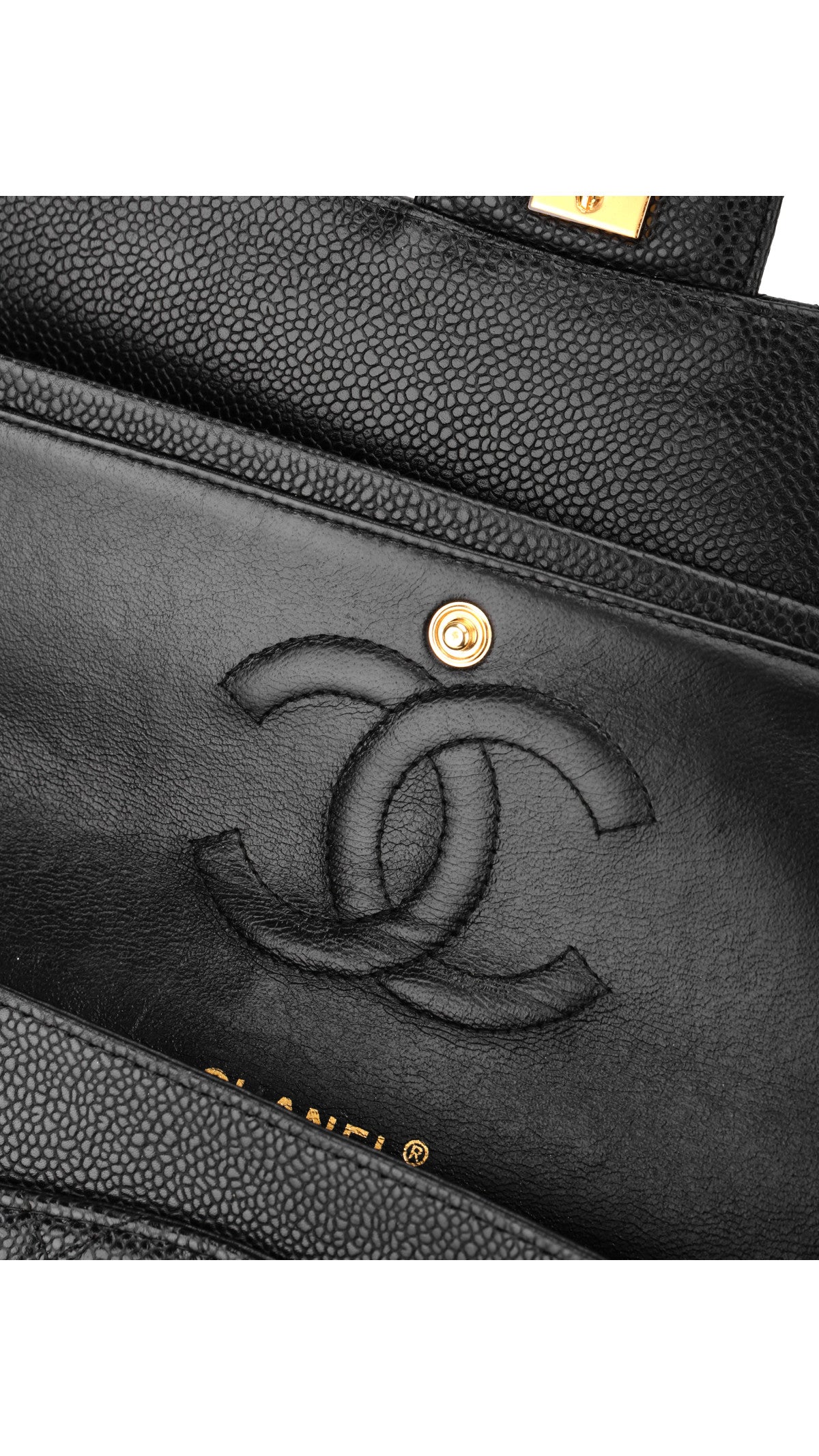 Chanel Classic Double Flap Bag Medium - Black