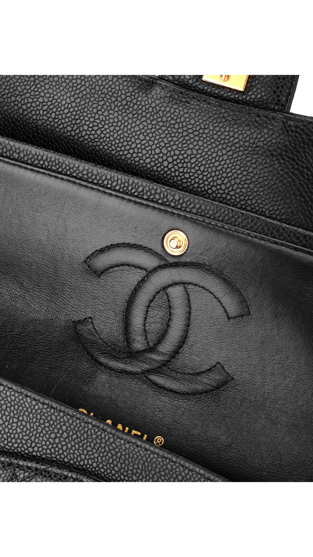 Chanel Classic Double Flap Bag Medium - Black