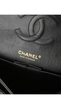 Chanel Classic Double Flap Bag Medium - Black