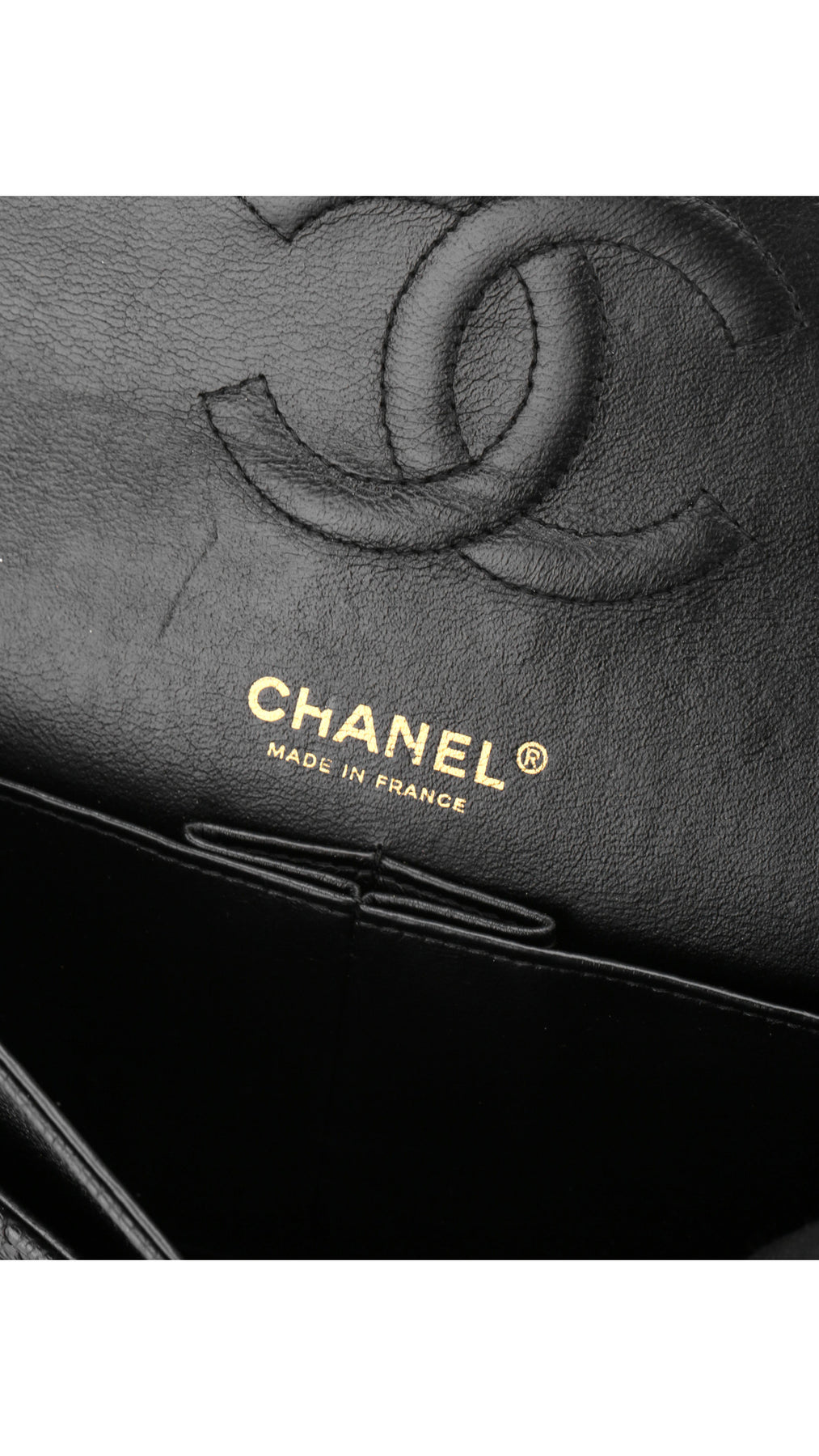 Chanel Classic Double Flap Bag Medium - Black