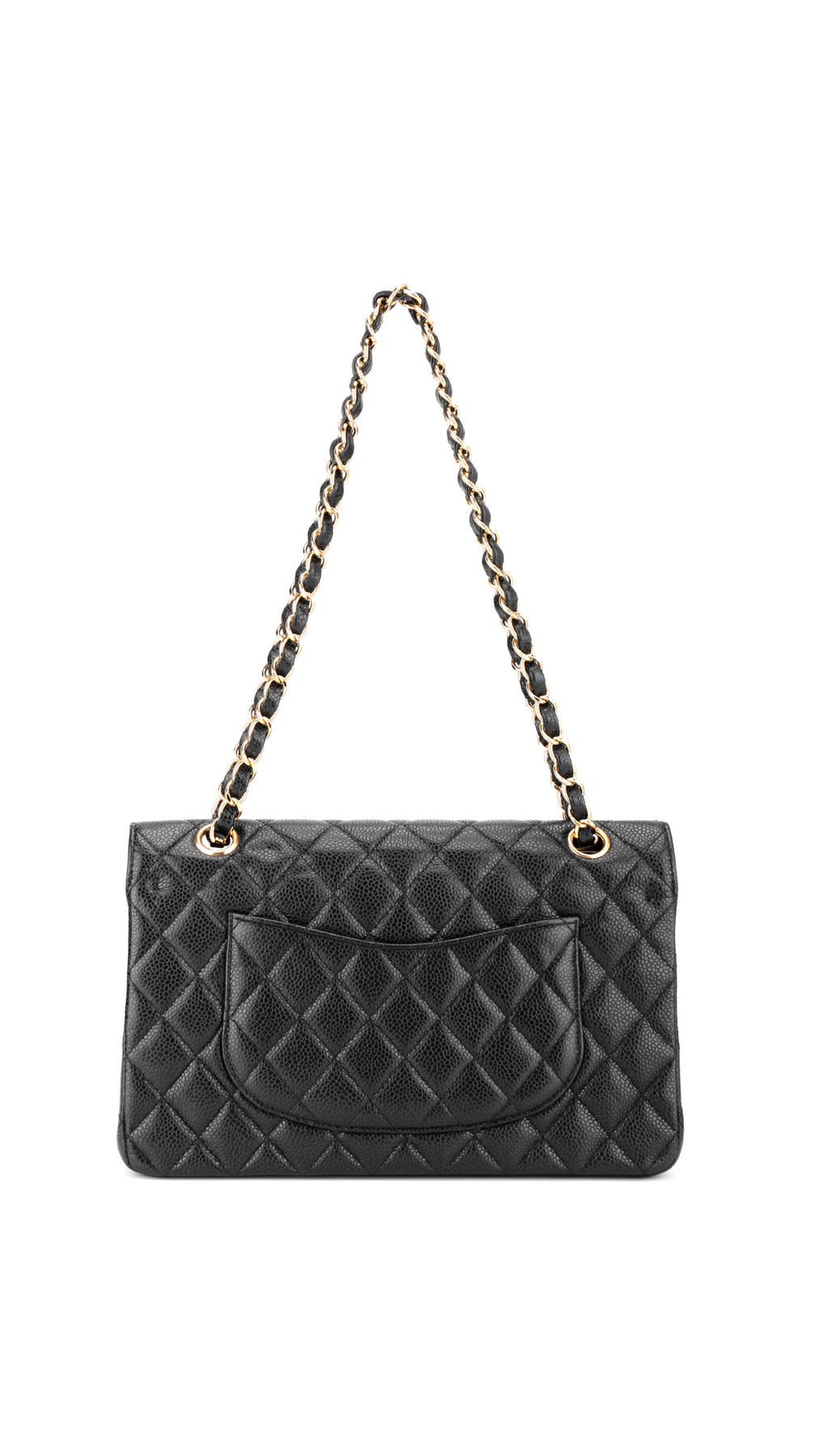 Chanel Classic Double Flap Bag Medium - Black