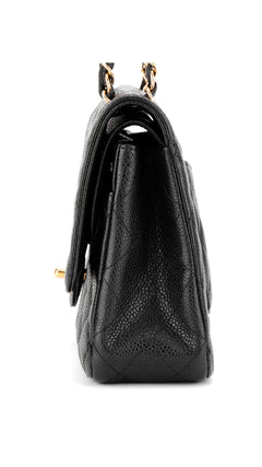Chanel Classic Double Flap Bag Medium - Black
