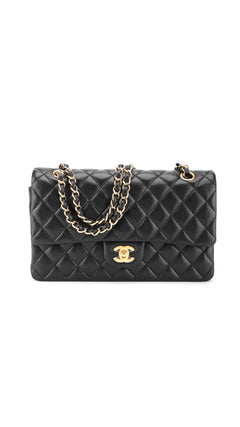 Chanel Classic Double Flap Bag Medium - Black