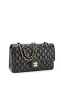 Chanel Classic Double Flap Bag Medium - Black