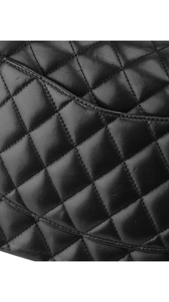 Chanel Classic Double Flap Bag Medium - Black