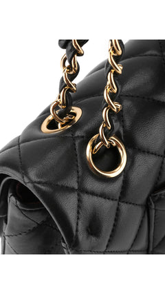 Chanel Classic Double Flap Bag Medium - Black