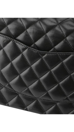 Chanel Classic Double Flap Bag Medium - Black
