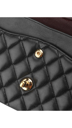 Chanel Classic Double Flap Bag Medium - Black