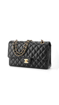 Chanel Classic Double Flap Bag Medium - Black