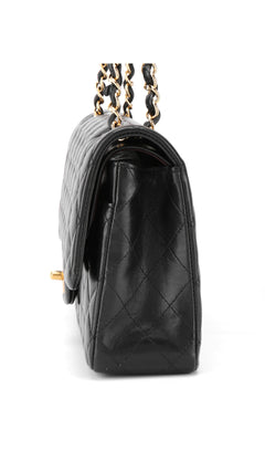 Chanel Classic Double Flap Bag Medium - Black
