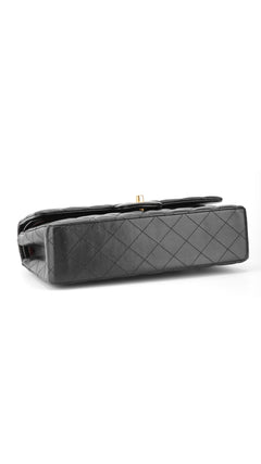 Chanel Classic Double Flap Bag Medium - Black