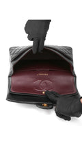 Chanel Classic Double Flap Bag Medium - Black