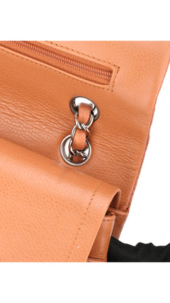 Chanel Classic Double Flap Bag Medium Caviar - Light Brown