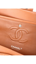 Chanel Classic Double Flap Bag Medium Caviar - Light Brown