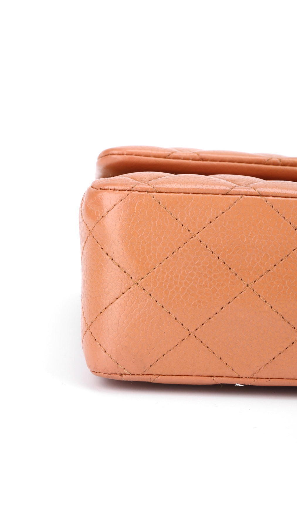 Chanel Classic Double Flap Bag Medium Caviar - Light Brown