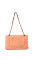 Chanel Classic Double Flap Bag Medium Caviar - Light Brown