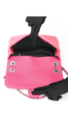 Chanel Classic Single Flap Bag Medium - Pink