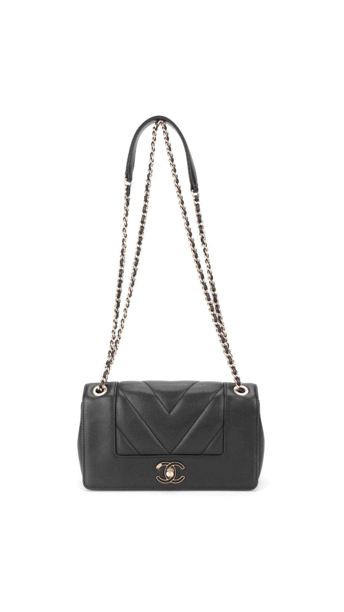 Chanel Classic Full Flap Bag - Black