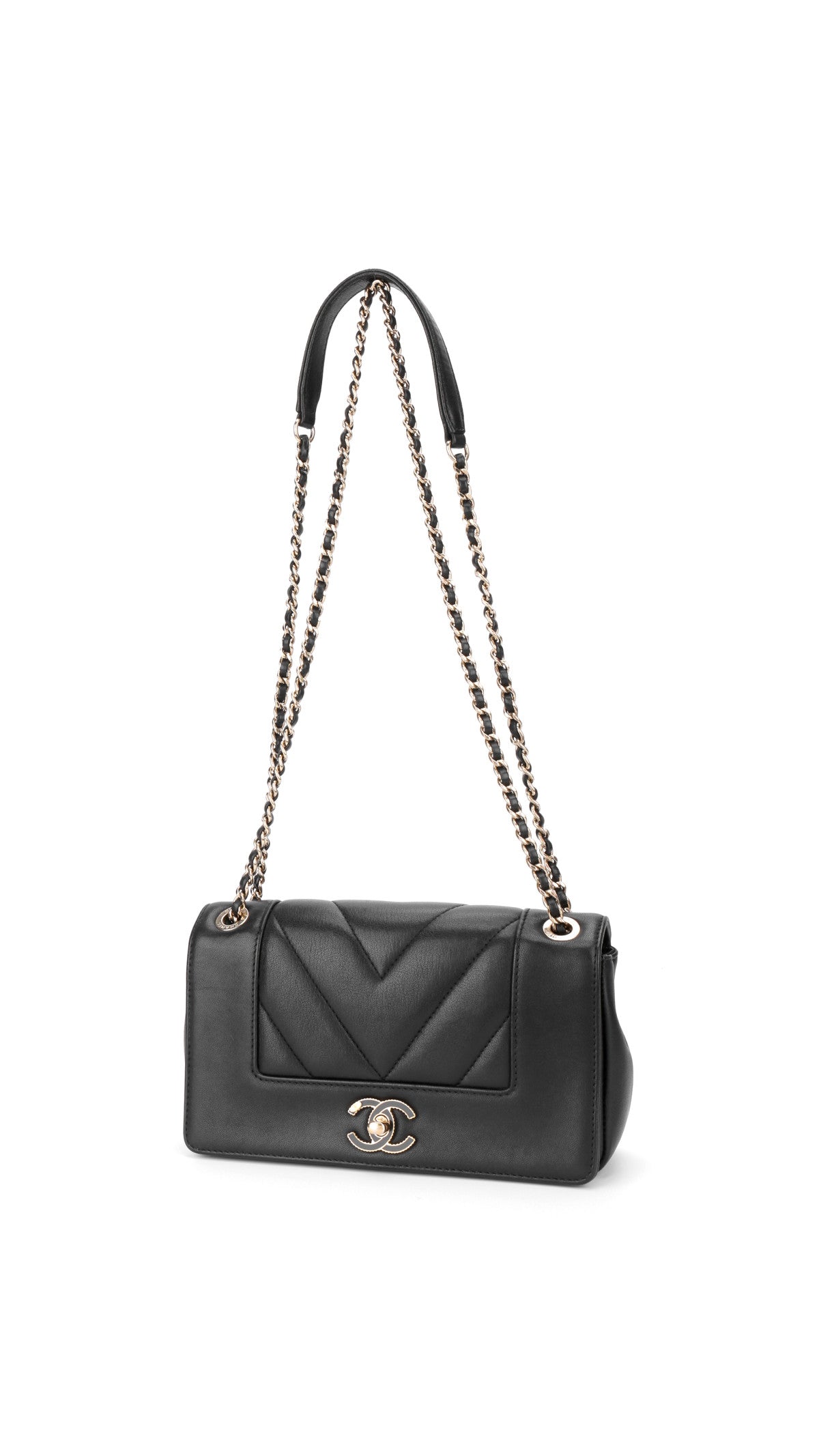 Chanel Classic Full Flap Bag - Black