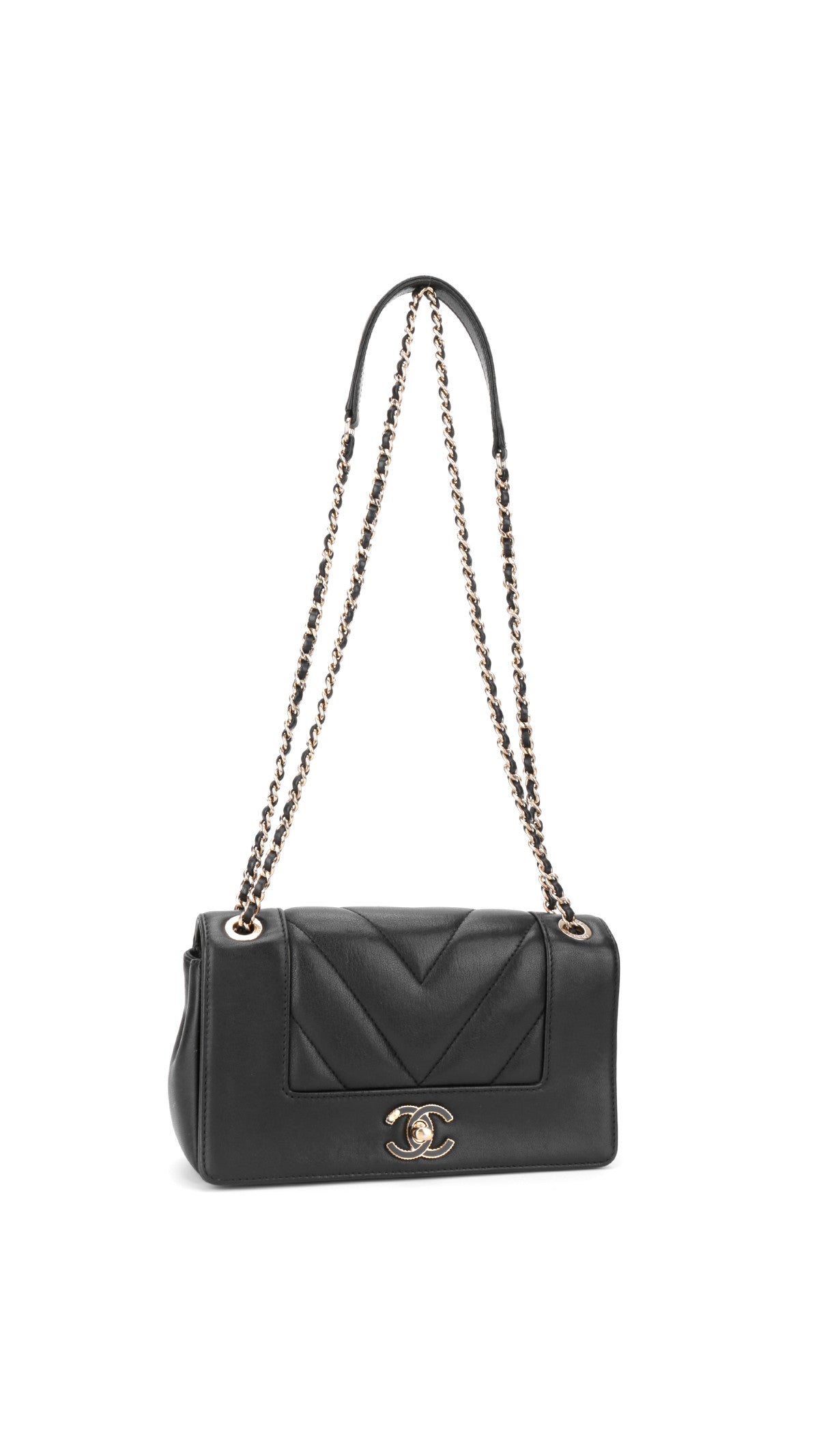 Chanel Classic Full Flap Bag - Black