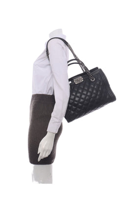 Chanel Boy Tote Bag Large - Black