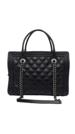 Chanel Boy Tote Bag Large - Black