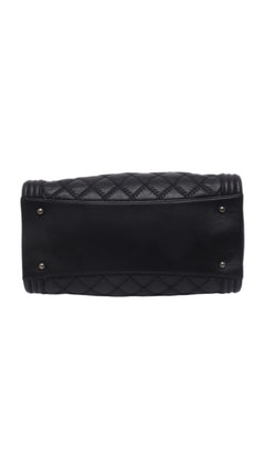 Chanel Boy Tote Bag Large - Black