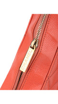Chanel Shoulder Bag Cc-Logo - Coral Red
