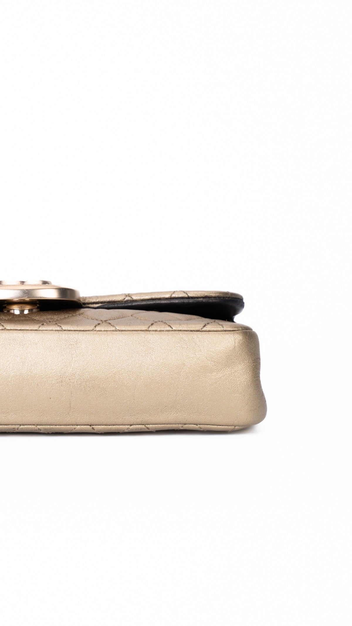 Chanel Single Flap Bag - Gold