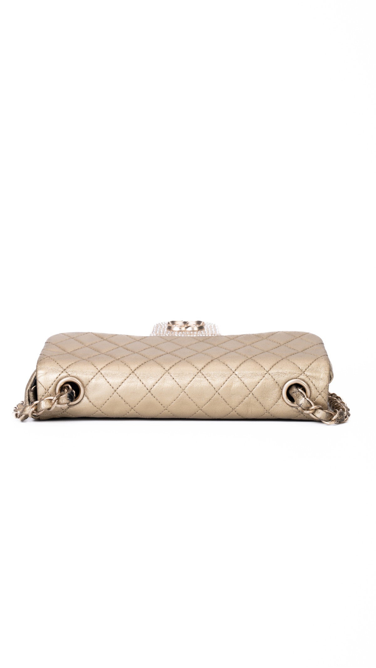 Chanel Single Flap Bag - Gold