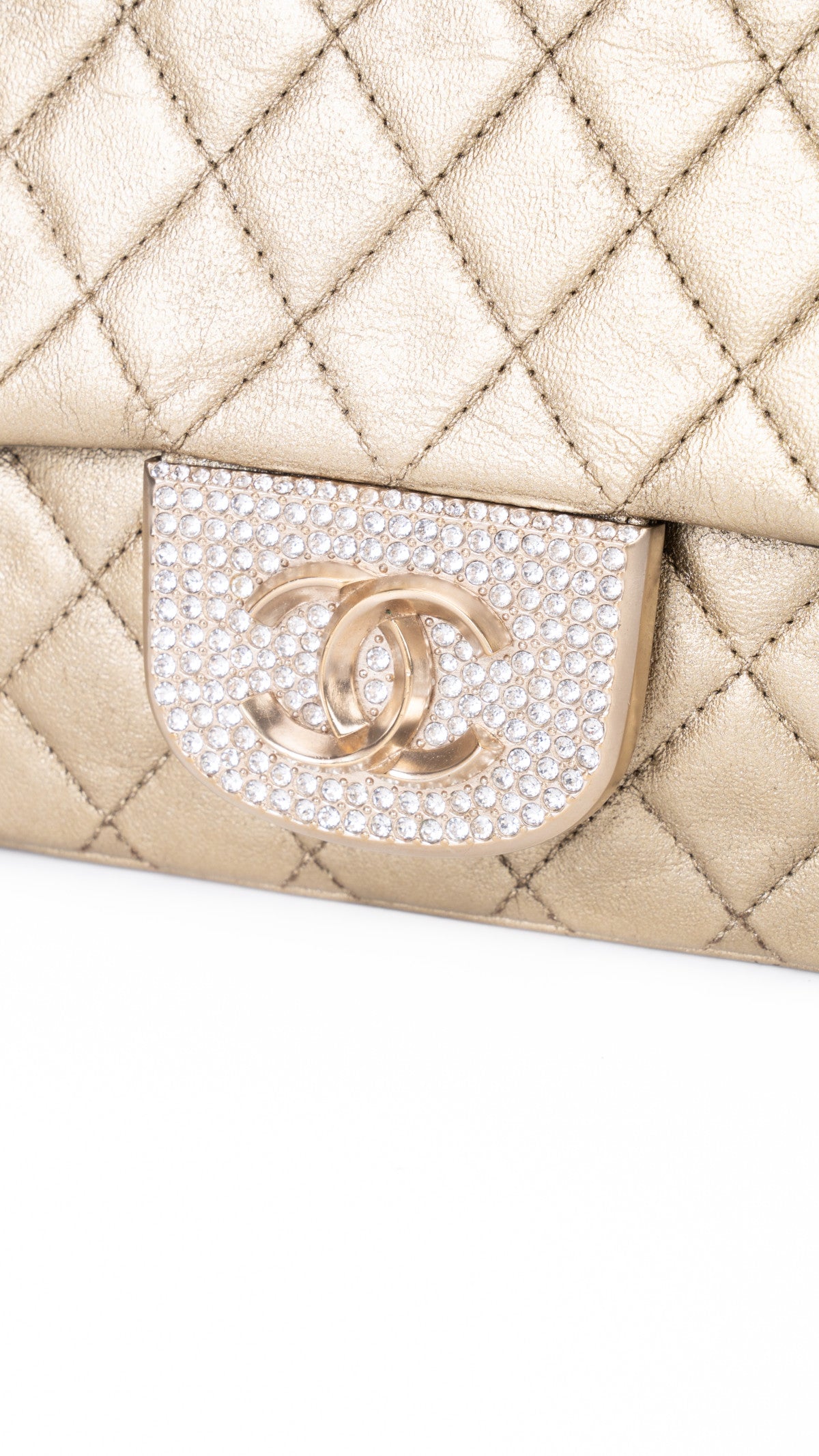 Chanel Single Flap Bag - Gold