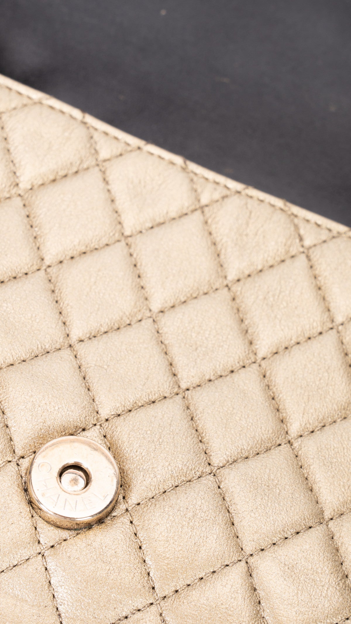 Chanel Single Flap Bag - Gold