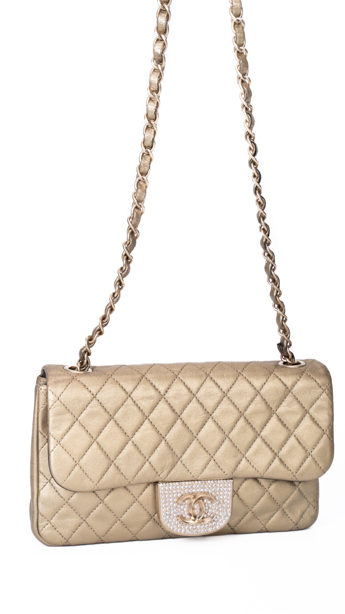 Chanel Single Flap Bag - Gold