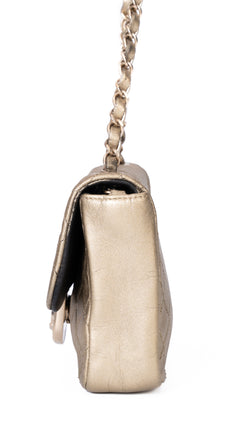 Chanel Single Flap Bag - Gold