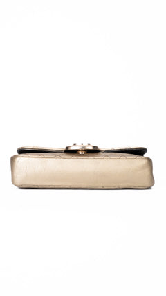 Chanel Single Flap Bag - Gold