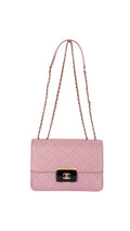 Chanel Single Flap Bag CC - Pink