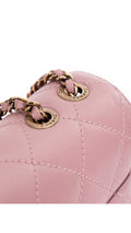 Chanel Single Flap Bag CC - Pink