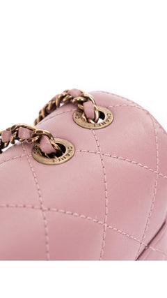Chanel Single Flap Bag CC - Pink