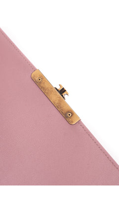 Chanel Single Flap Bag CC - Pink