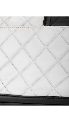Chanel Single Flap Shoulder Bag - Light Blue/Black