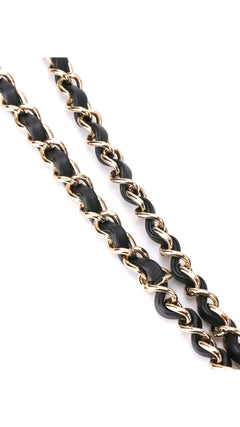 Chanel Tweed Pearl Single Flap Bag Mini - Black