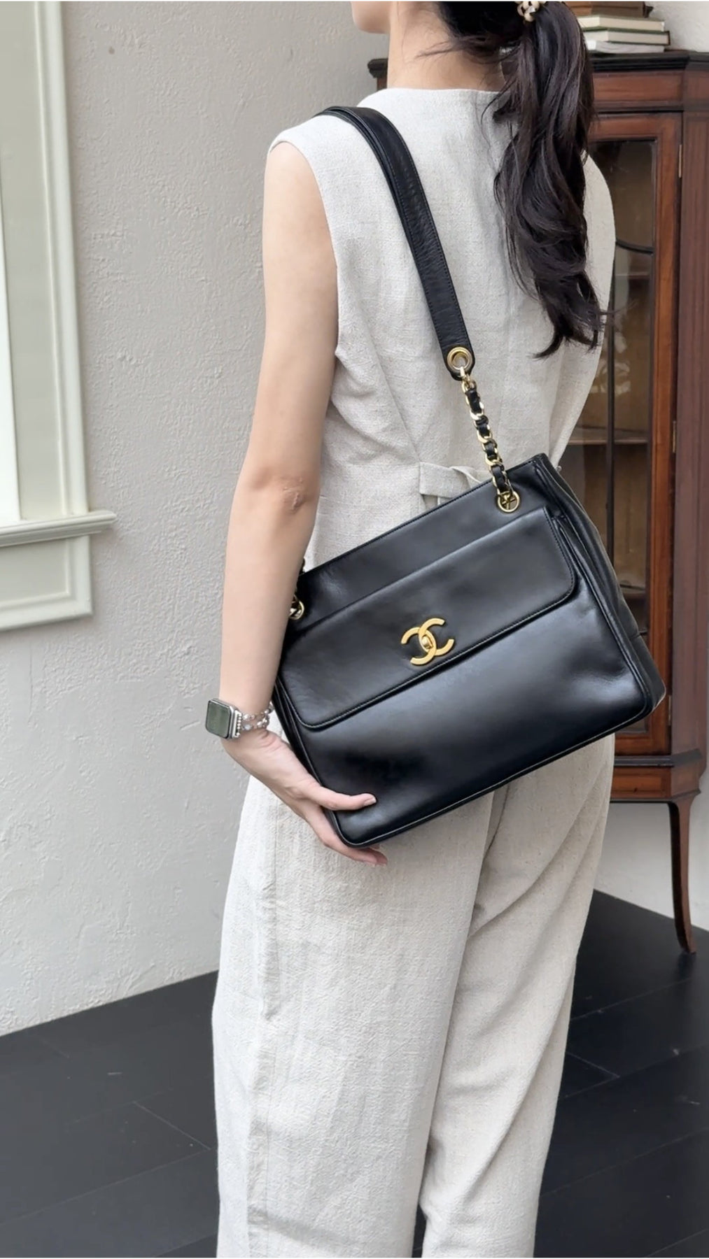 Chanel Tote Bag - Black